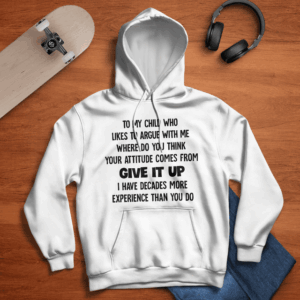 To My Child Who Likes To Argue