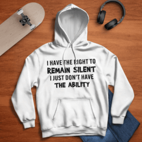 I Have The Right To Remain Silent